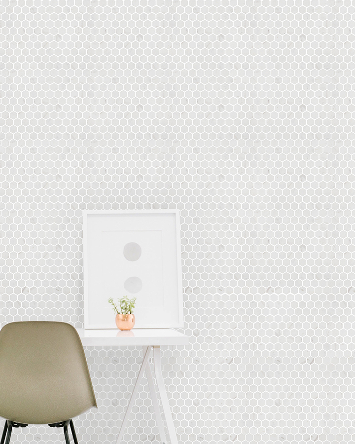 Hexagon White