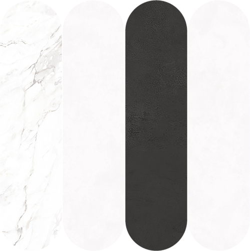 DAPG B&W Oval Mix Mosaic
